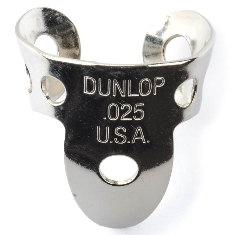 Dunlop Nickel Finger Guitar Pick – 0.025 Inch