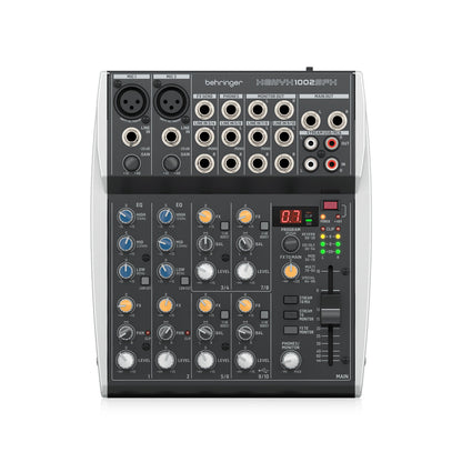Behringer Xenyx 1002SFX 10Ch Mixer W/USB & FX