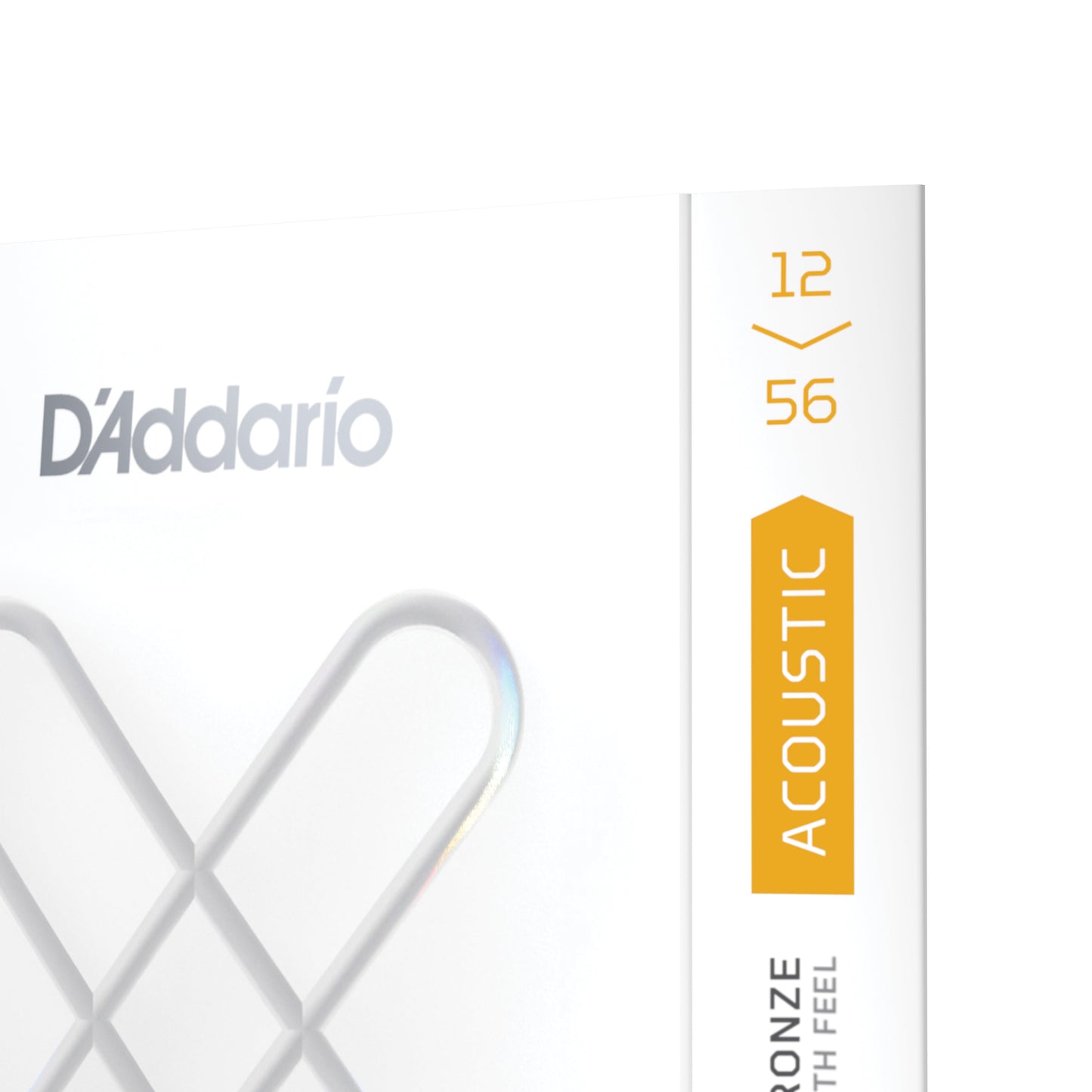 DAddario 12-56 Light Top/Medium Bottom, XS Phosphor Bronze Coated Acoustic Guitar Strings