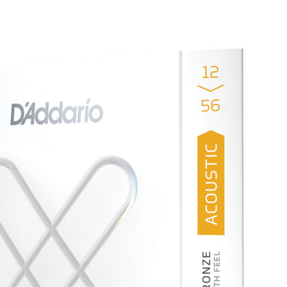 DAddario 12-56 Light Top/Medium Bottom, XS Phosphor Bronze Coated Acoustic Guitar Strings