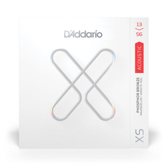 DAddario 13-56 Medium, XS Phosphor Bronze Coated Acoustic Guitar Strings