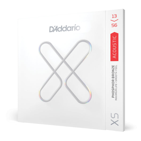 DAddario 13-56 Medium, XS Phosphor Bronze Coated Acoustic Guitar Strings