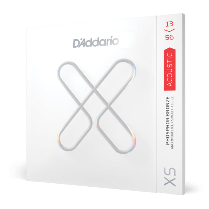 DAddario 13-56 Medium, XS Phosphor Bronze Coated Acoustic Guitar Strings